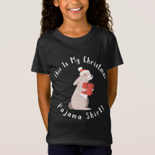 Camiseta Este Es El Regalo De Mis Navidades Pajama - Rabbit