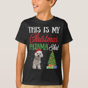 Camiseta Este es el regalo de Perro de Amante Maltés Pajama