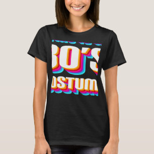 Camiseta Este es el traje de mis ochenta ochenta Fiestas ve
