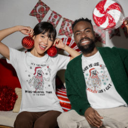 Camiseta Este es Jolly mientras recibo Navidades de vino de