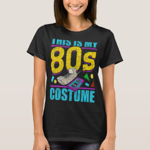 Camiseta Este es mi 80s Costume Retro Cassette Music Eighti