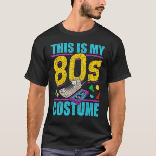 Camiseta Este es mi 80s Costume Retro Cassette Music Eighti