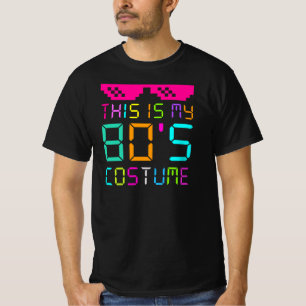 Camiseta Éste es mi 80s traje - idea del fiesta del vestid