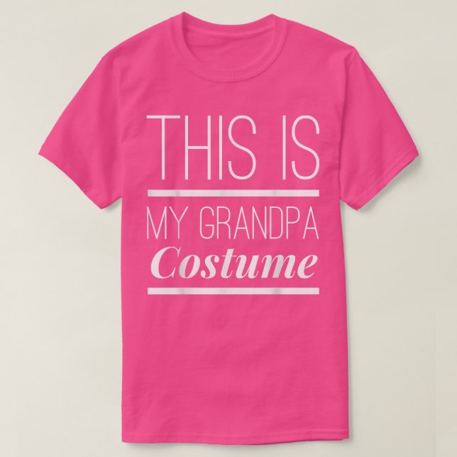 Camiseta Este es mi abuelo Costume Funny Fiesta de Hallowee (Diseño del anverso)