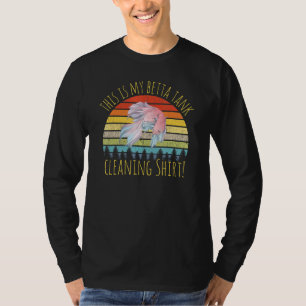 Camiseta Este Es Mi Acuario De Limpieza De Tanques Betta
