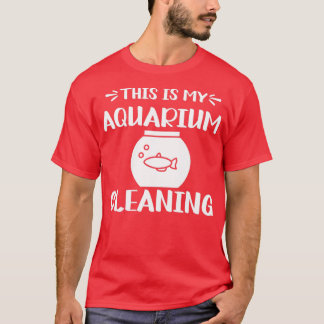 Camiseta Este Es Mi Acuario De LimpiezaAcuario De PecesGrac