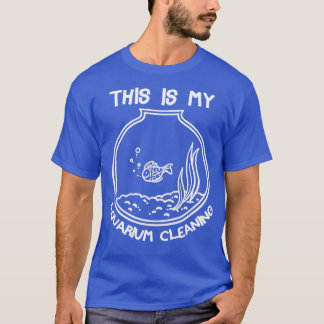 Camiseta Este Es Mi Acuario Limpiando 12