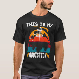 Camiseta Este Es Mi Addicto Disco Golf Golfer Para Hombres
