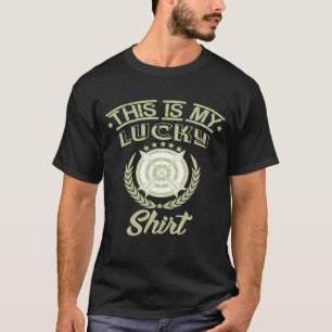 Camiseta Este Es Mi Afortunado Arco Gracioso