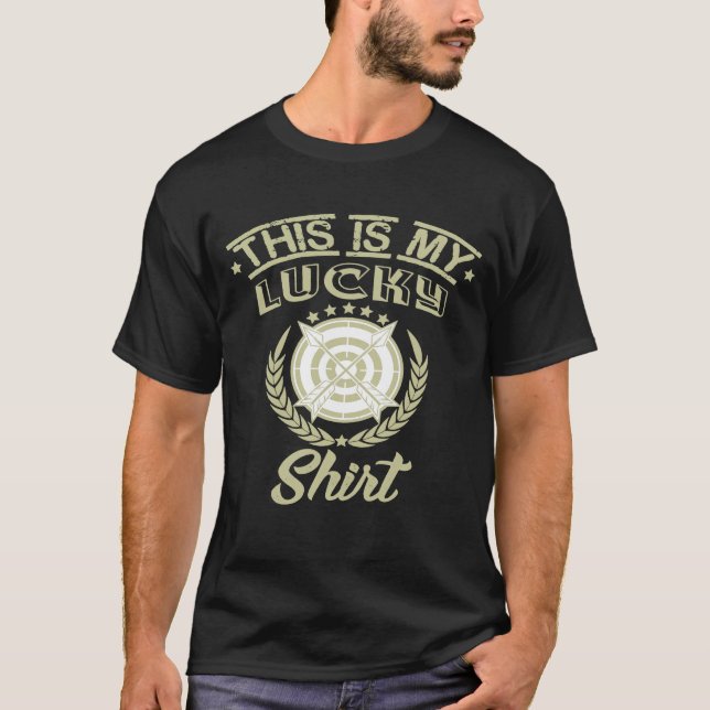 Camiseta Este Es Mi Afortunado Arco Gracioso (Anverso)
