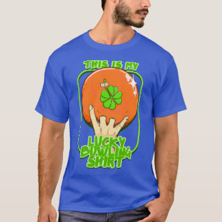 Camiseta Este Es Mi Afortunado Bowling Para Amantes Del Spo