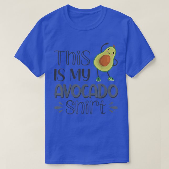 Camiseta Este Es Mi Aguacate (Diseño del anverso)