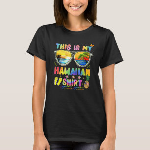 Camiseta Este Es Mi Aloha Hawaii Beach Pineapple S