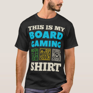 Camiseta Este es mi amante de los juegos de tablero de jueg
