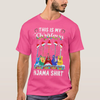 Camiseta Este es mi amor a la guitarra de mis Navidades