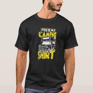 Camiseta Este Es Mi Amor De Camping Caravan Trailer