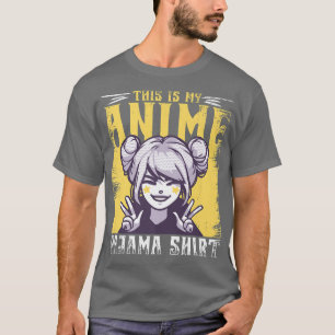 Camiseta Este Es Mi Anime Pajama