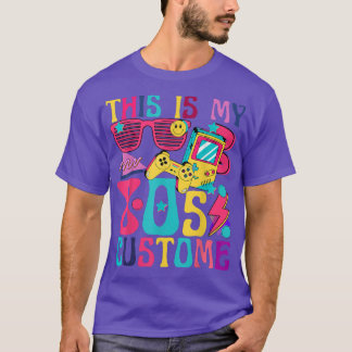Camiseta Este es mi artículo musical de 80s Costume Retro 1
