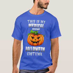 Camiseta Este Es Mi Asistente Médico De Halloween Costume D