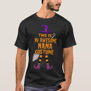 Camiseta Este es mi asombroso disfraz de Nana Gracioso poni