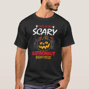 Camiseta Este Es Mi Astronauta Asustado Halloween