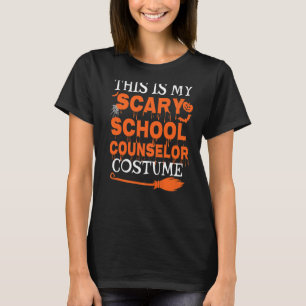 Camiseta Este Es Mi Asustado Consejero Escolar Costume Spoo