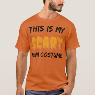 Camiseta Este es mi asustado disfraz Funny Diseño Halloween