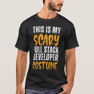 Camiseta Este es mi asustado fracaso para el desarrollador 