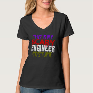 Camiseta Este Es Mi Asustado Ingeniero Disfraces Halloween