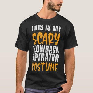 Camiseta Este Es Mi Asustado Operador Costume Funny H