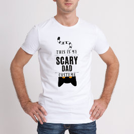 Camiseta Este es mi asustado papá disfraz divertida Hallowe