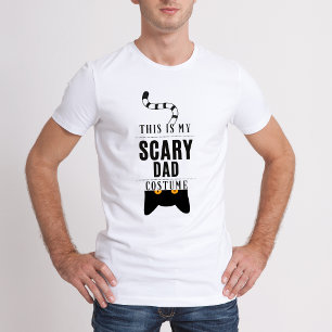 Camiseta Este es mi asustado papá disfraz divertida Hallowe