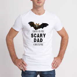 Camiseta Este es mi asustado papá disfraz divertida Hallowe