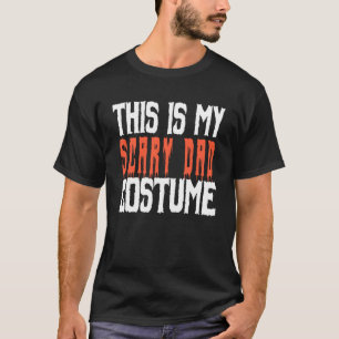 Camiseta Este Es Mi Asustado Papá Disfrazado Halloween