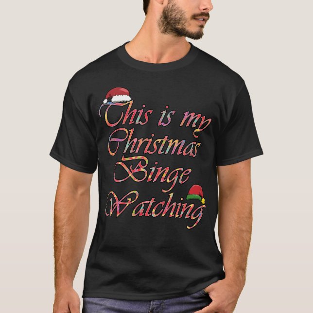 Camiseta Este es Mi Atracón de Navidad (Anverso)