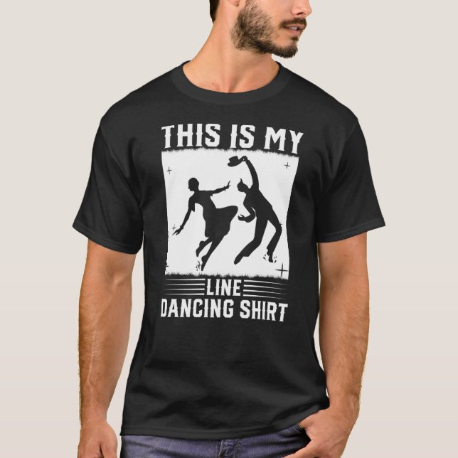 Camiseta Este es mi baile de línea (Anverso)