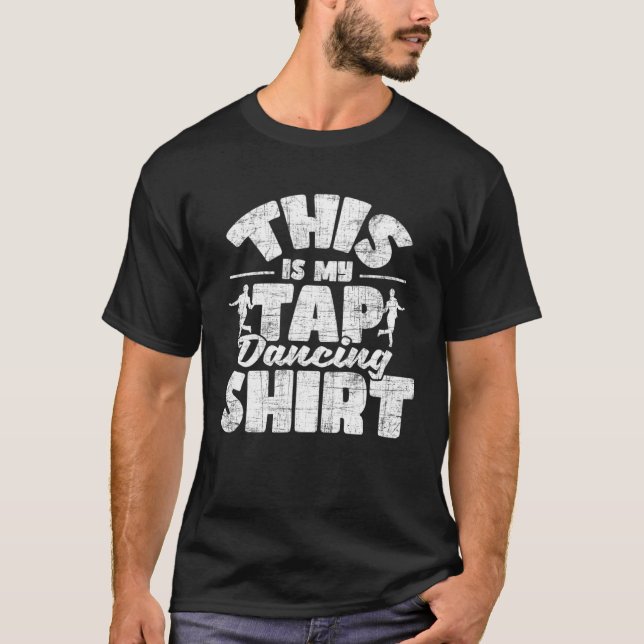 Camiseta Este Es Mi Baile Tap Dancing Tap Dancer Tap Dance (Anverso)