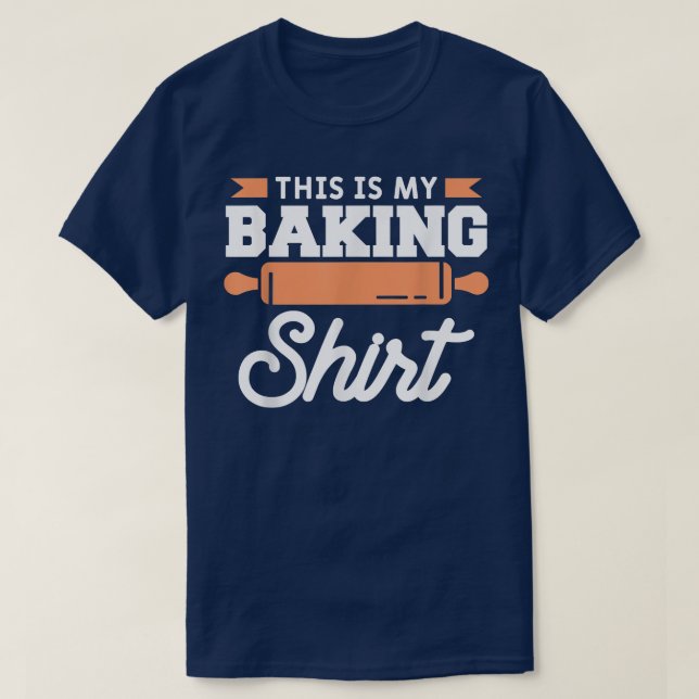 Camiseta Este Es Mi Baker Bake (Diseño del anverso)