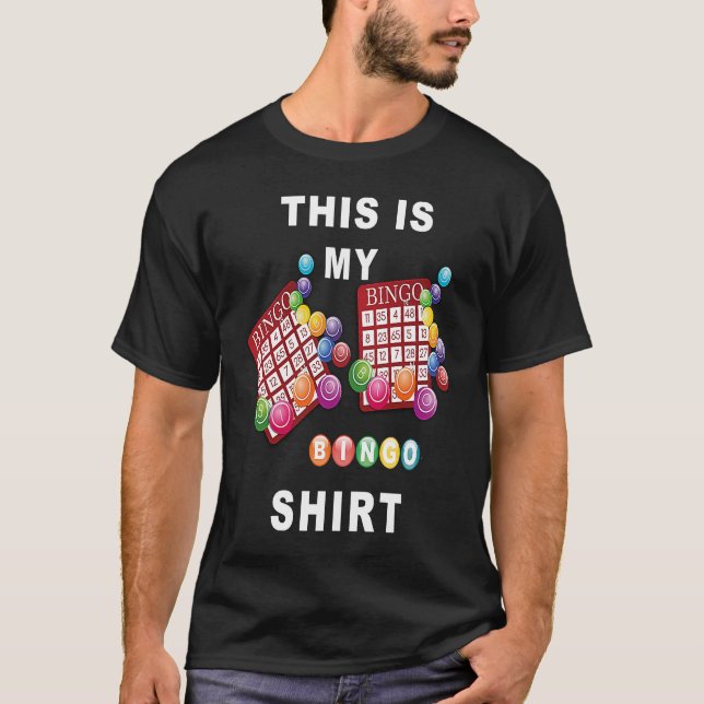 Camiseta Este Es Mi Bingo Funny Bingo (Anverso)