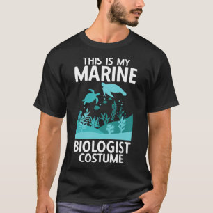 Camiseta Este Es Mi Biólogo Marino Costume Pullover Hoodi