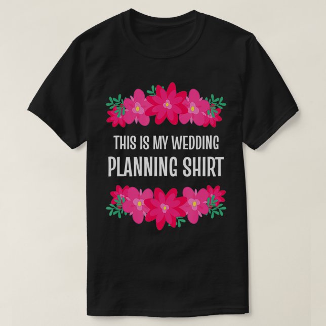 Camiseta Este Es Mi Boda Planeando Bodas (Diseño del anverso)