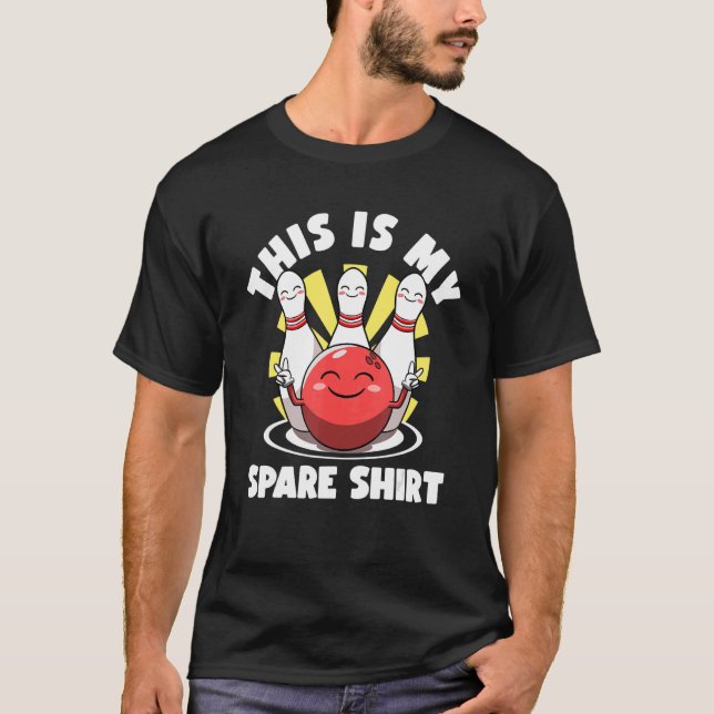 Camiseta Este es mi boliche de repuesto (Anverso)
