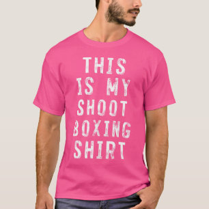 Camiseta Este Es Mi Boxeador De Disparos De Camisas De Disp