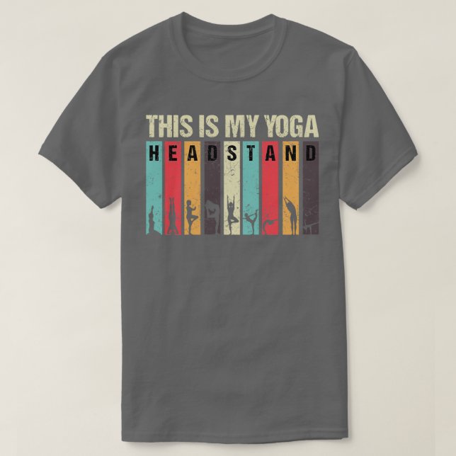 Camiseta Este es mi cabezal de yoga 27 (Diseño del anverso)