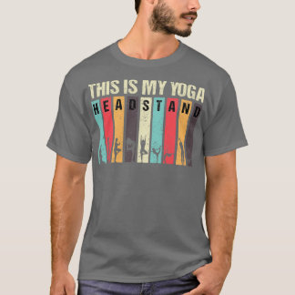 Camiseta Este es mi cabezal de yoga 27