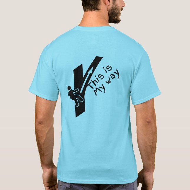 Camiseta Este es mi camino. Libertad total (Reverso)
