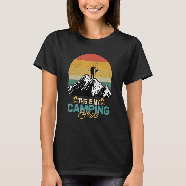 Camiseta Este Es Mi Camping Camper 3 (Anverso)