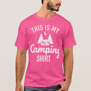 Camiseta Este Es Mi Camping Caravana Trailer