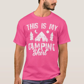 Camiseta Este Es Mi Camping Shirt - Divertido Camping Vinta