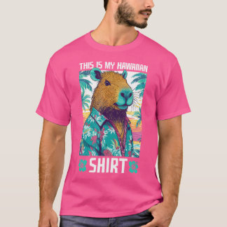 Camiseta Este Es Mi Capibara Infinito De Hawái